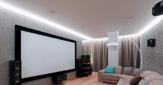 Парящий натяжной потолок Великий Новгород, цена от 9361 руб.