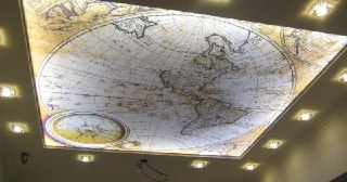 Натяжной потолок с фотопечатью Великий Новгород, цена от 6342 руб.