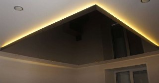 Натяжной потолок с подсветкой Великий Новгород, цена от 2146 руб.