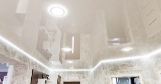 Натяжной ПВХ потолок Великий Новгород, цена от 2146 руб.